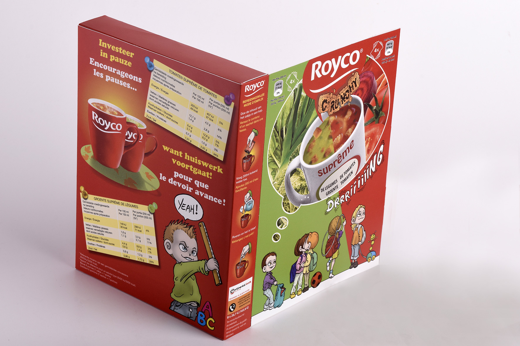 3 Packagings Royco