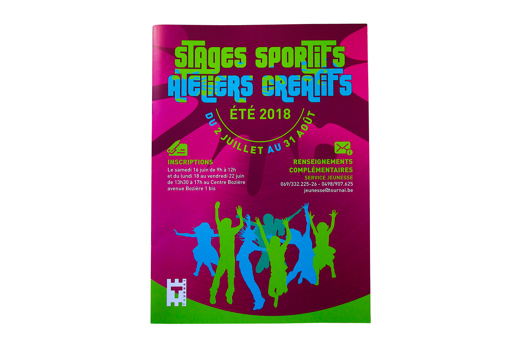 Stages sportifs et ateliers créatifs, cover